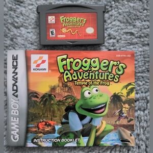 Frogger's Adventures: Temple of the Frog | Nintendo Game Boy Advance Cartridge